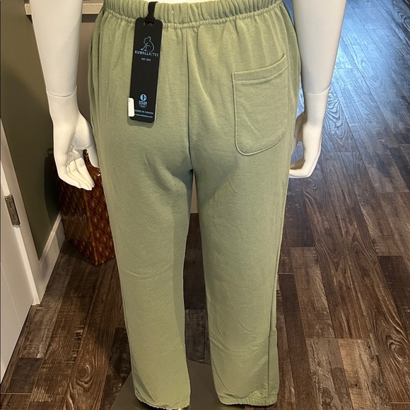 Kuwalla-Tee Joggers Laurel Green NWT - Picture 8 of 12